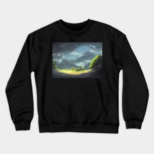 landscape pictures for wall countryside Crewneck Sweatshirt